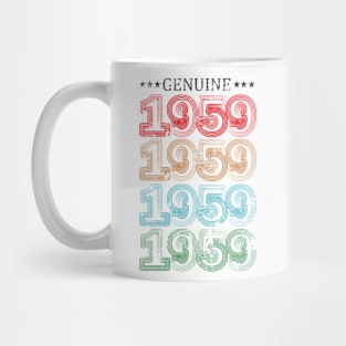 Genuine 1959 birthday gift Mug